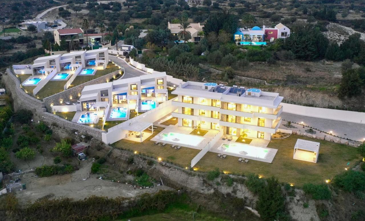 Pantheon Luxury Villas Rhodes Island Afantou Exterior photo