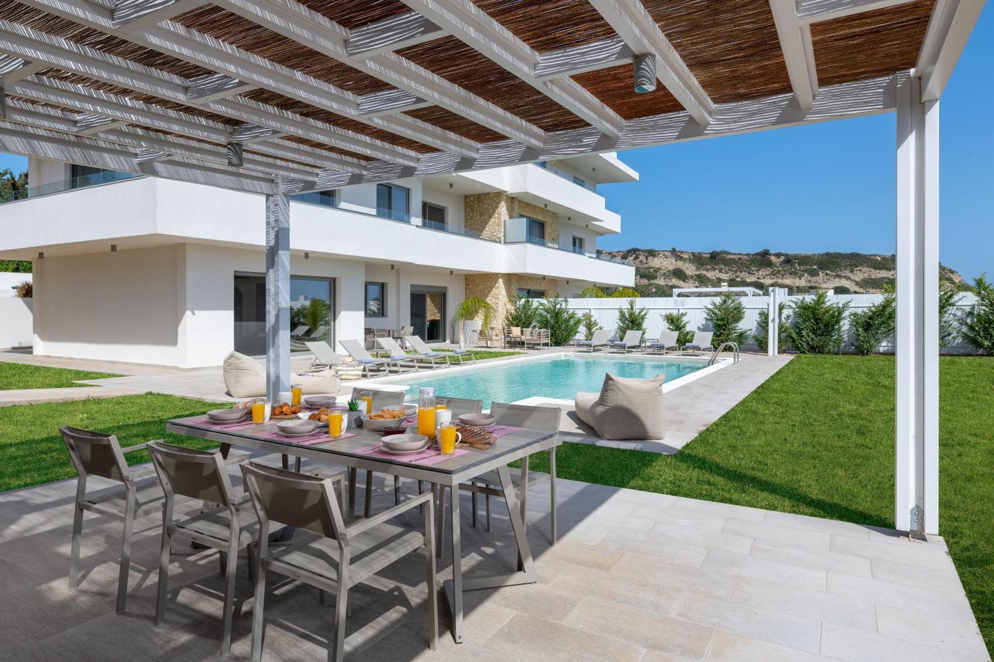 Pantheon Luxury Villas Rhodes Island Afantou Exterior photo