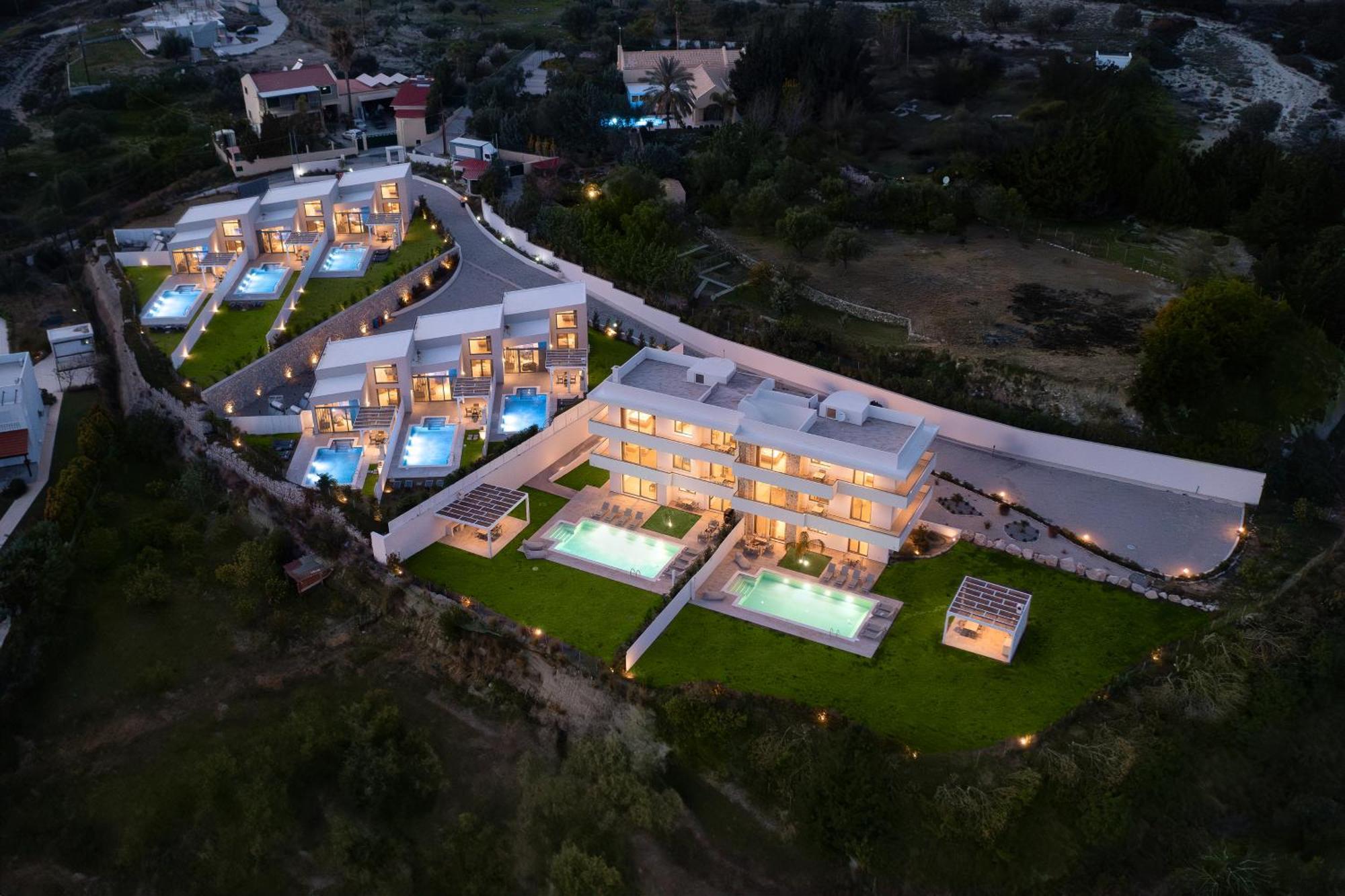 Pantheon Luxury Villas Rhodes Island Afantou Exterior photo