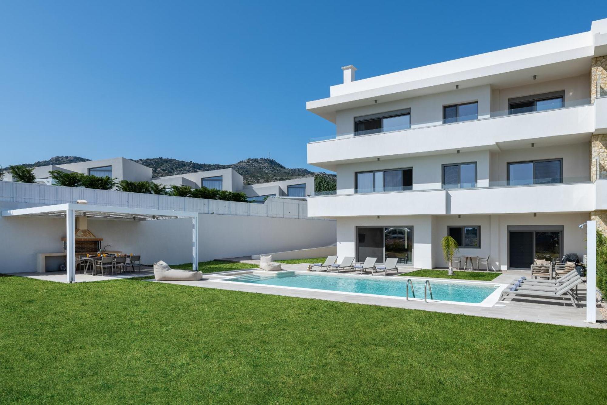 Pantheon Luxury Villas Rhodes Island Afantou Exterior photo