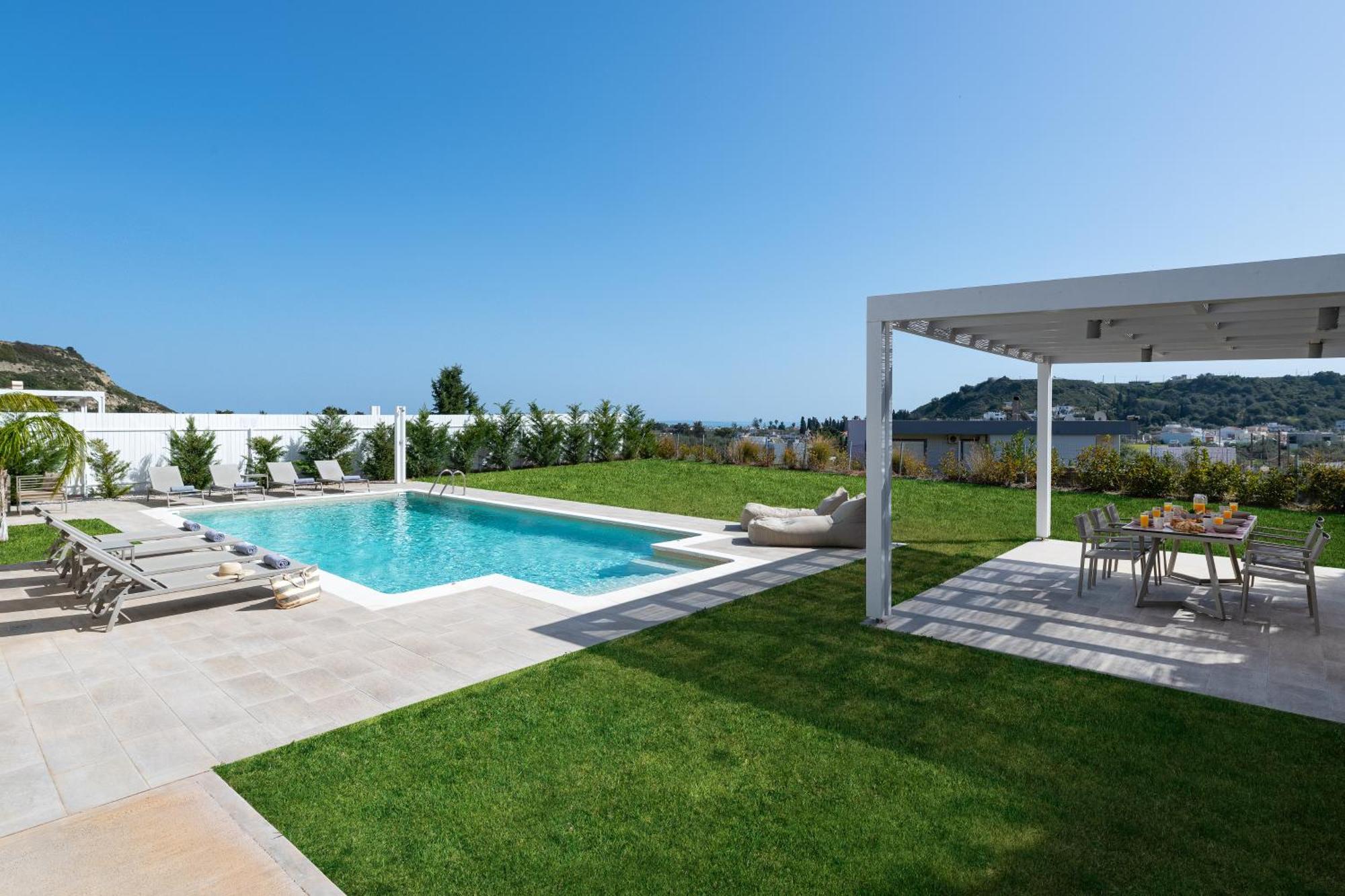 Pantheon Luxury Villas Rhodes Island Afantou Exterior photo