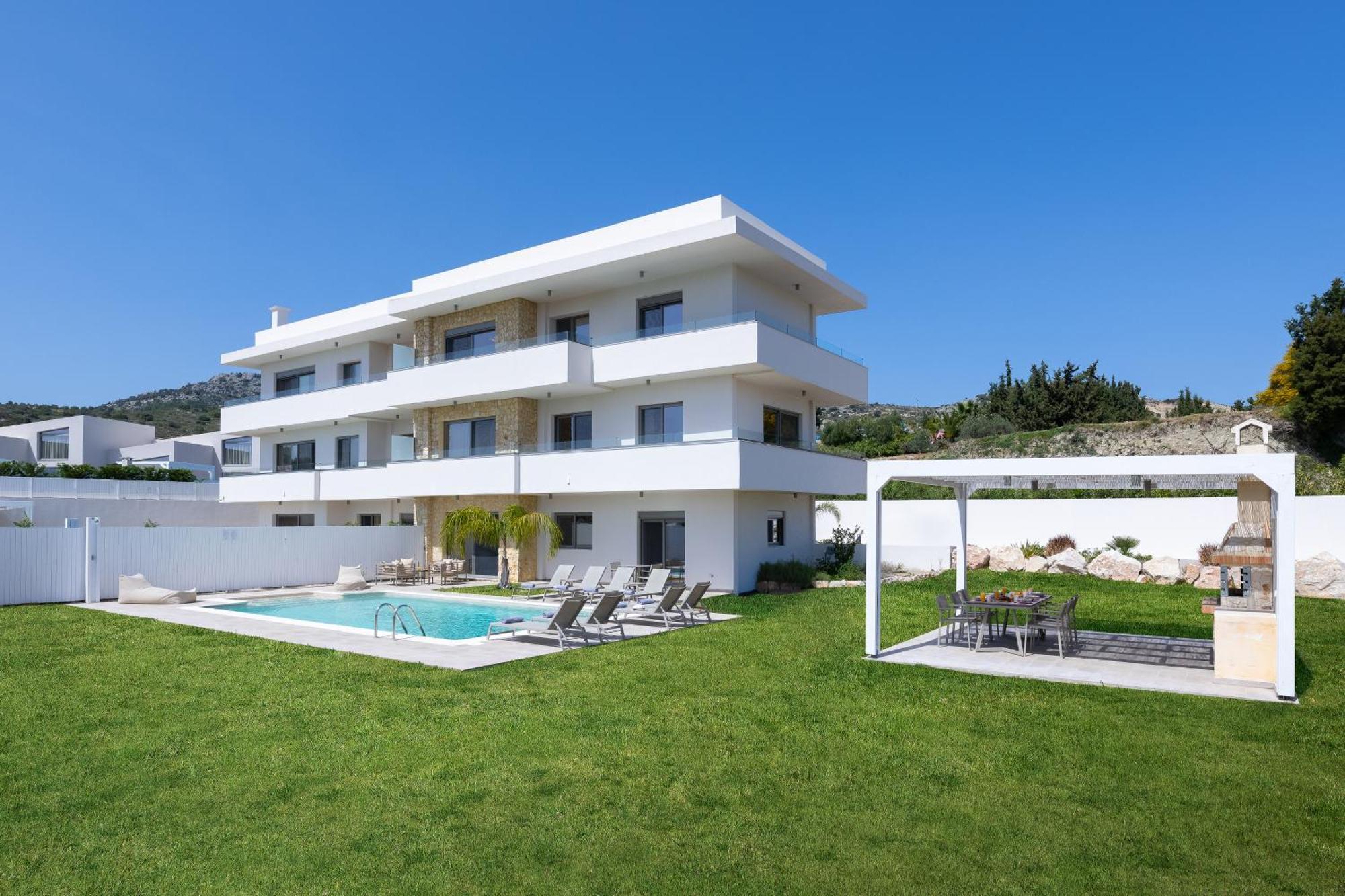 Pantheon Luxury Villas Rhodes Island Afantou Exterior photo